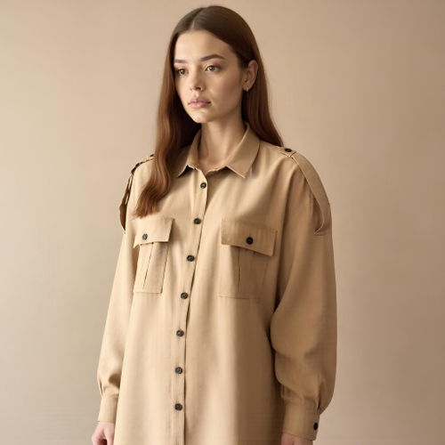 Рубашка сафари Marina Rinaldi Sport