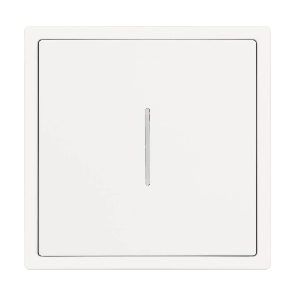 Механизм звонкового выключателя LED SWT-NOBE-MKR1-SFPL-L-WH (230V, 10A) (Arlight, Белый кварц) 061737