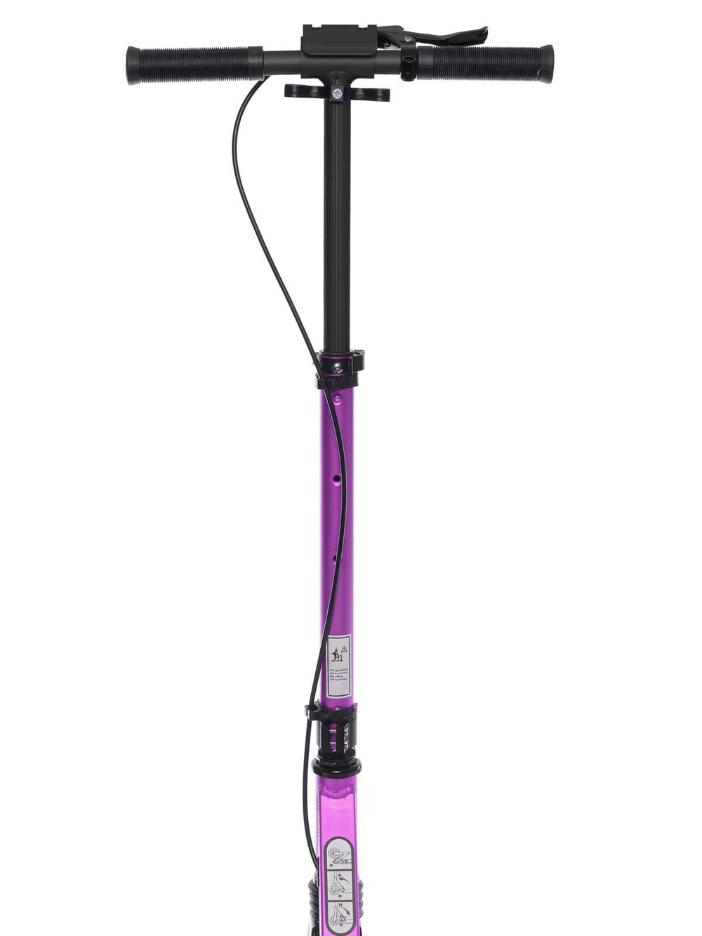 Самокат Urban Scooter Original tm Disc Violet Metallic, (2023), с дисковым тормозом, складной, городской, двухколесный