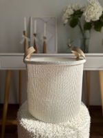 Корзина для хранения sustainable collection, D27х25 см, молочная