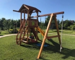 Детская деревянная площадка Савушка - 4