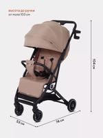 Коляска прогулочная Rant Basic Juno Cream