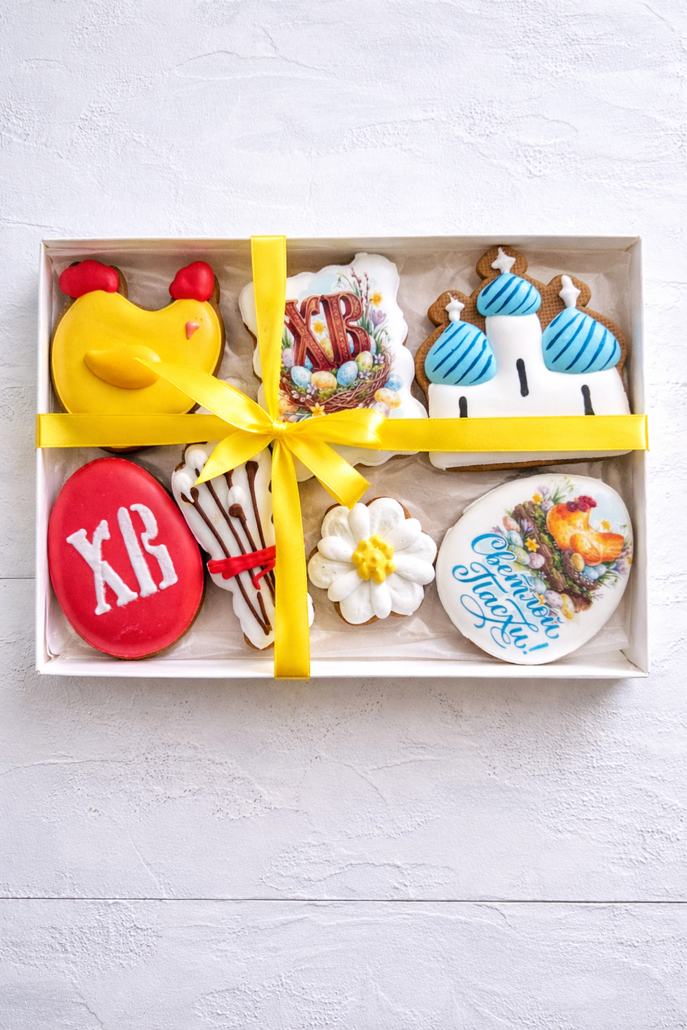 Набор имбирных пряников на Пасху