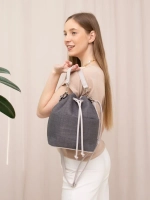 сумка через плечо тоут средняя мешок