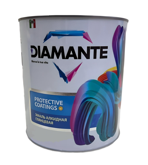 ЭМАЛЬ DIAMANTE АЛКИДНАЯ ГЛЯНЦЕВАЯ D715 AGATE GREY 3Л