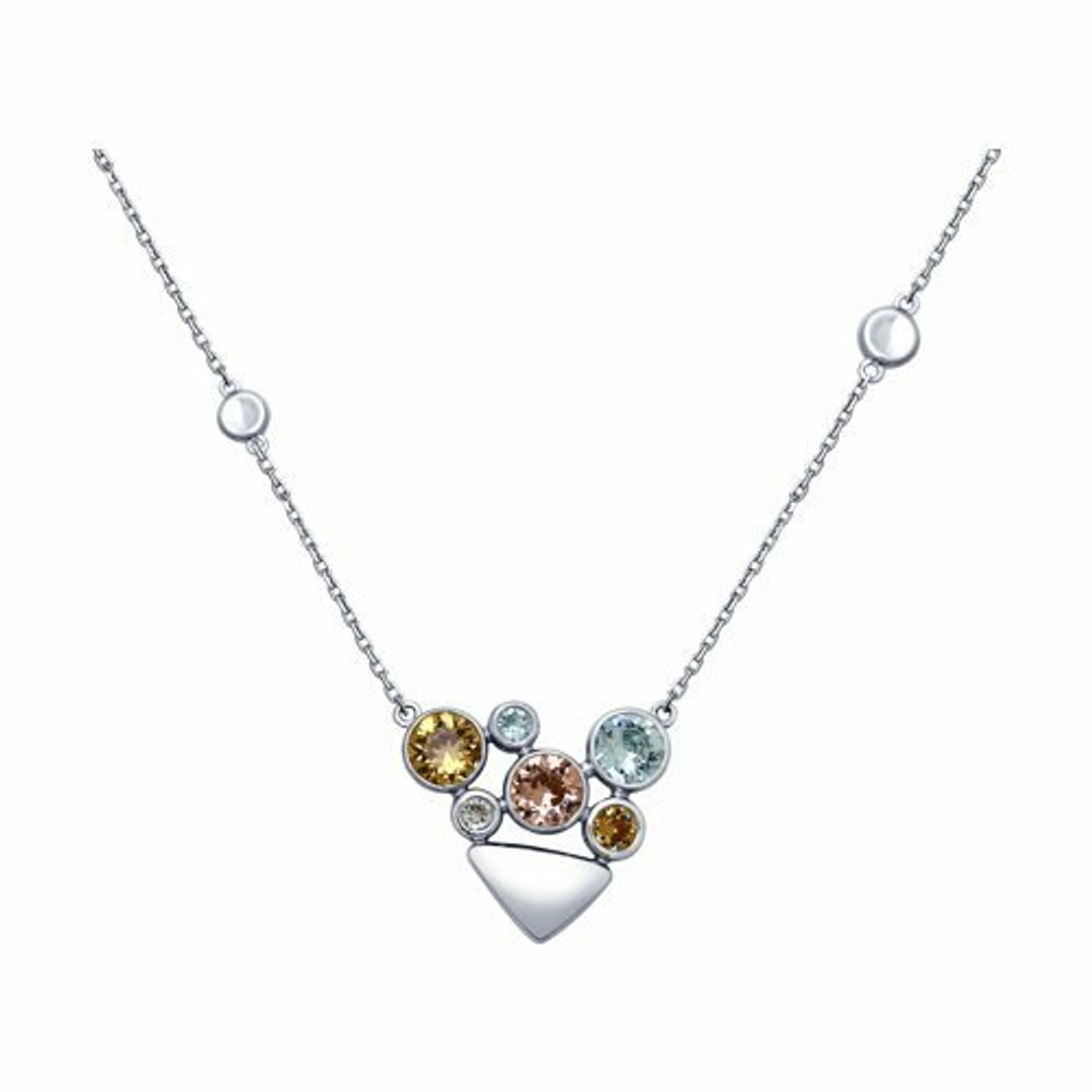 Колье из серебра