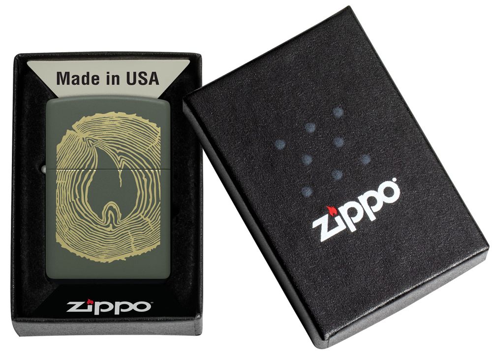 Зажигалка Zippo Wood Ring (48959) 6