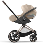 Коляска Cybex Balios S Lux TPE complete Cloud T Cozy Beige Plus 3 в 1 Almond Beige с дождевиками
