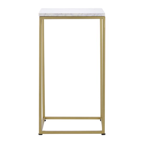 Набор из 2-х столиков mayen gold, белые/золотистые