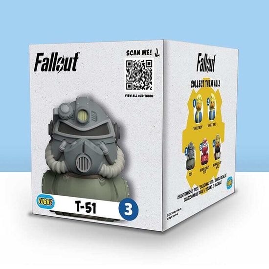 Фигурка-утка Tubbz Fallout T-51 (Box)