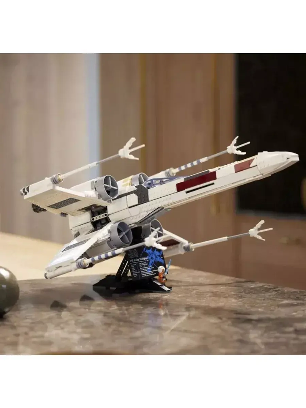 Конструктор Звёздный истребитель типа X 1949 деталей 5355