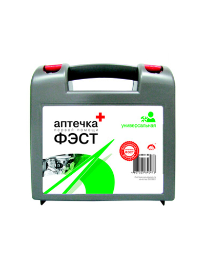 Аптечка ФЭСТ универсальная (футляр-полистирол), (х18)