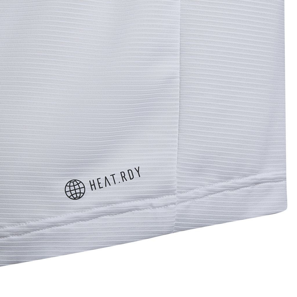 Футболка для мальчика теннисная Adidas Boys Club Tennis Tee - white/black