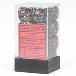 Chessex 12-D6 set (16mm) - Speckled Space