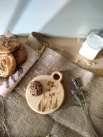 Доска разделочная из дерева сервировочная