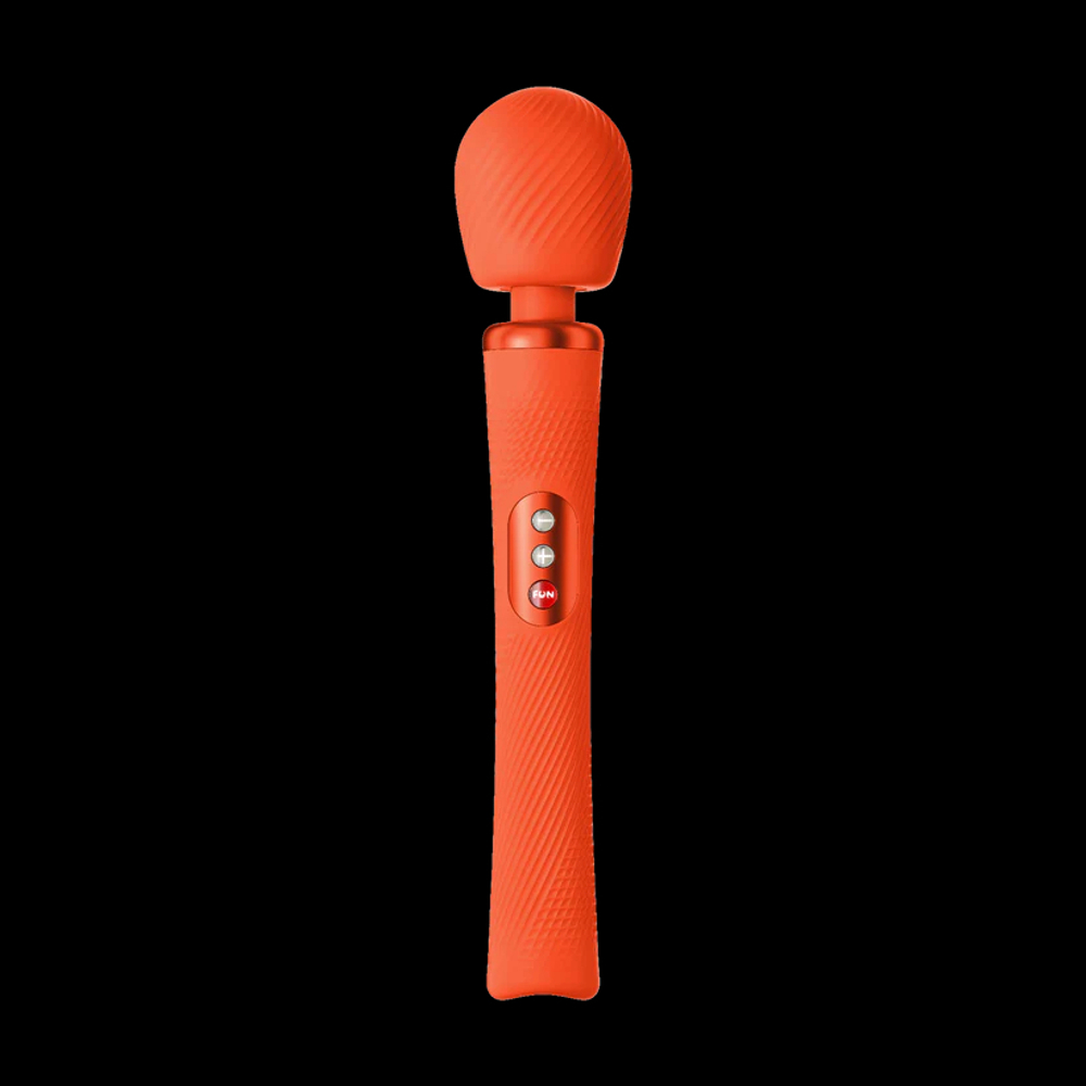 Мощнейший мибромассажер FF VIM VIBRATING WAND, оранжевый.