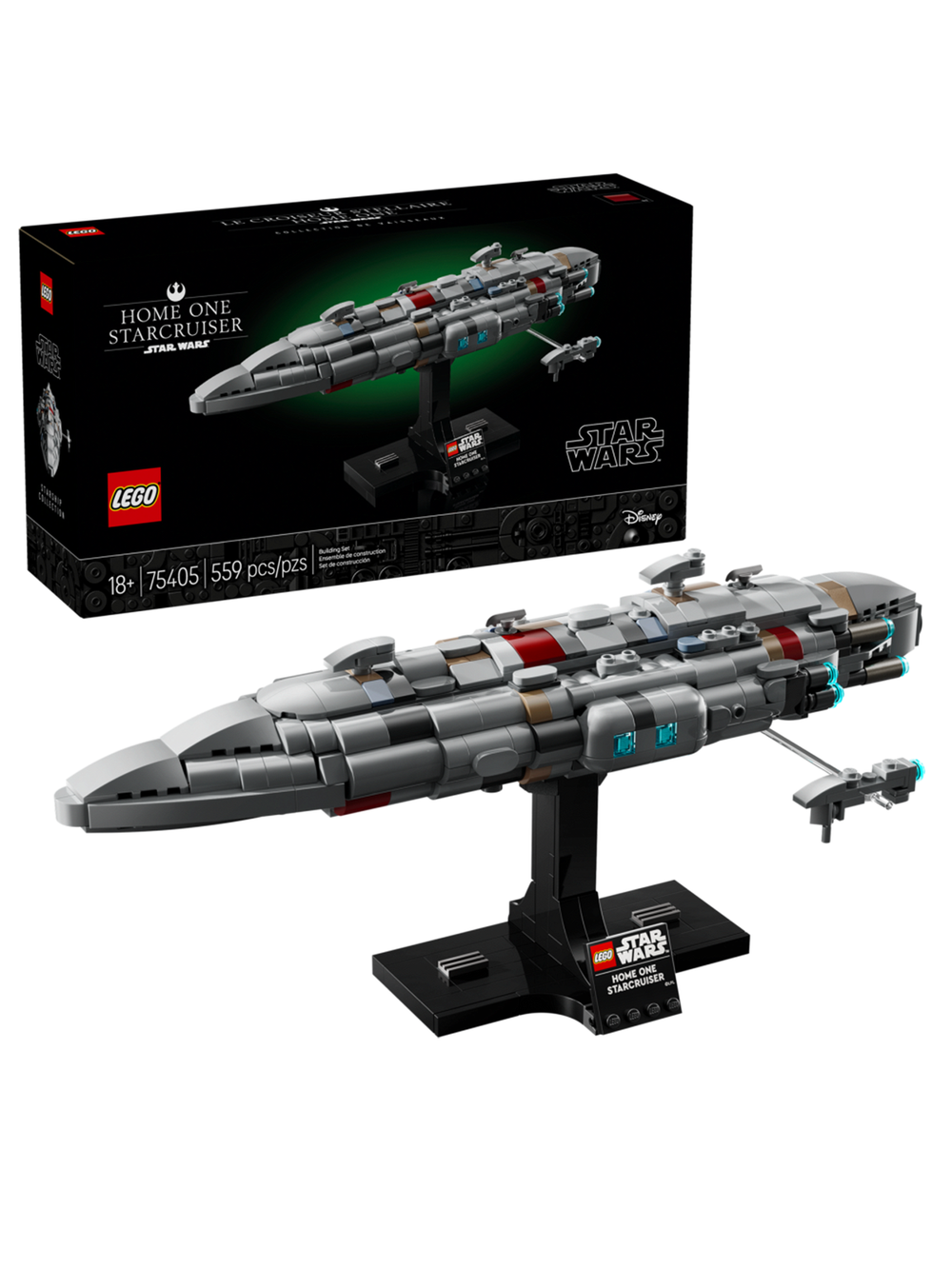 LEGO Star Wars 75405 Лего «Звёздный крейсер “Дом Один”» — уникальная модель