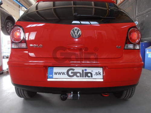 Оцинкованный фаркоп на Volkswagen Polo IV 2001-2009 (без электрики), Galia V042A