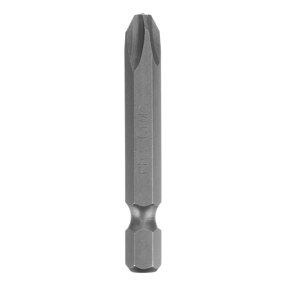 Бита PH3 x 50, сталь CrMo, 5 шт. Сибртех