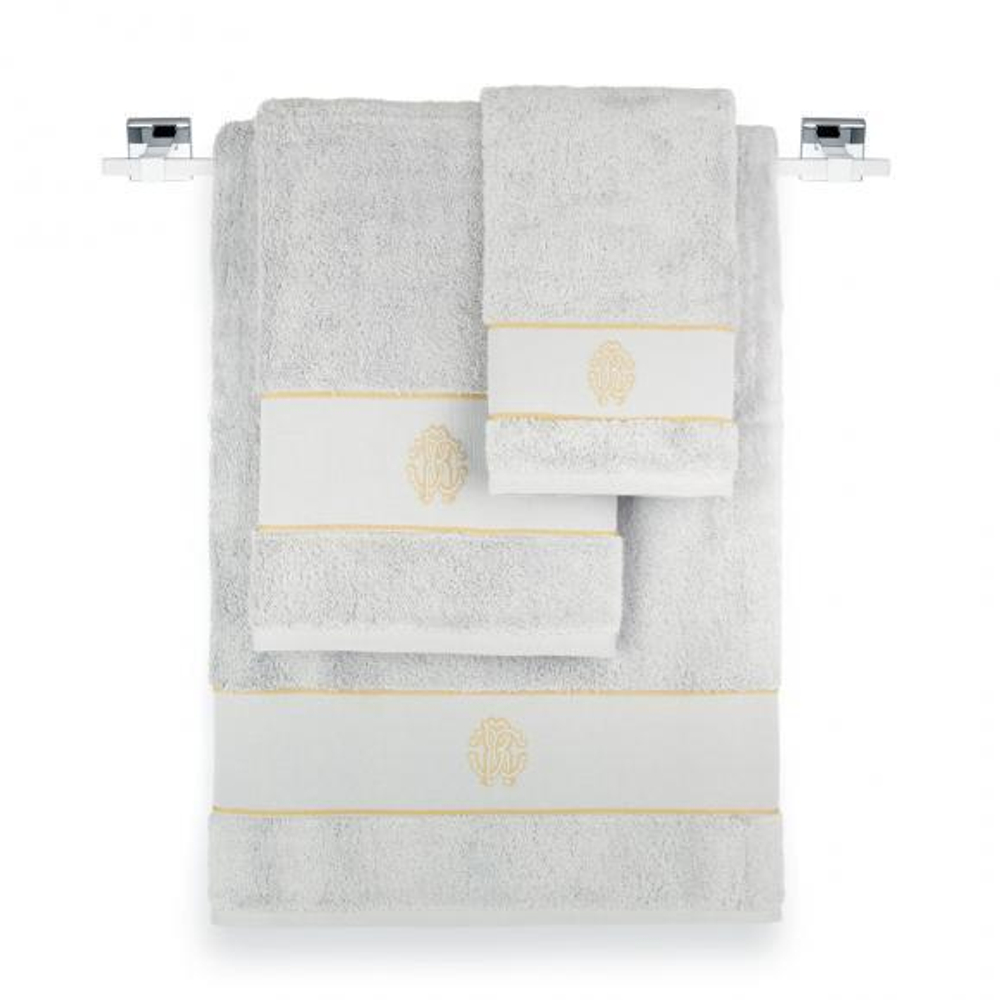 Набор полотенец 5шт Roberto Cavalli Gold New 946 grigio