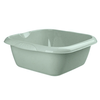 Таз универсальный "Greenland" квадратный 6л (зеленый флэк)