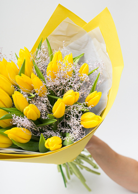 Букет из тюльпанов 8М L #8