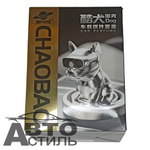 Ароматизатор-игрушка -на торпеду- Собачка Бульдог -(сух)- YC-15BLU синий
