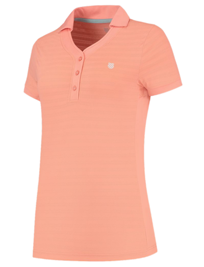 Женское поло K-Swiss Tac Hypercourt Polo 5 - desert fower