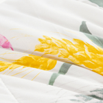 Комплект постельного белья Сатин с Одеялом (простынь на резинке) OBR111