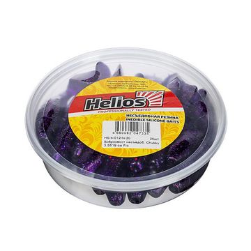 Виброхвост несъедоб. Chubby 3,55'/9 см Fio 20шт. (HS-4-012-N-20) Helios