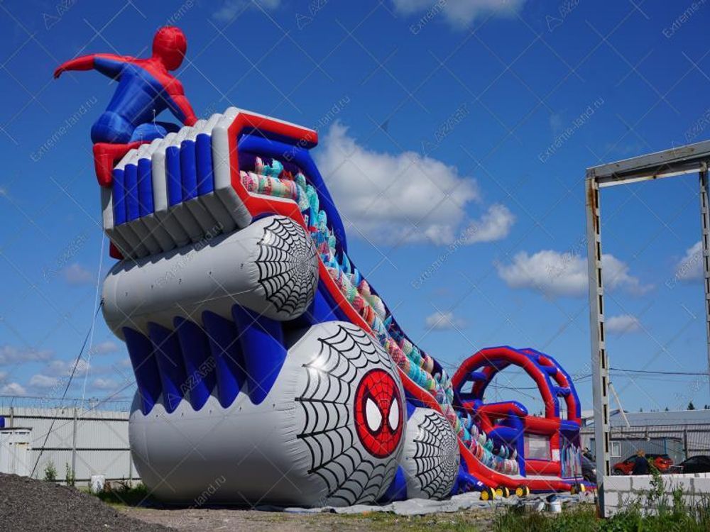 Батут-горка "Паутина"