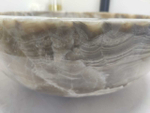Раковина из оникса Bowl Grey Medium BO-60011 45*45*17