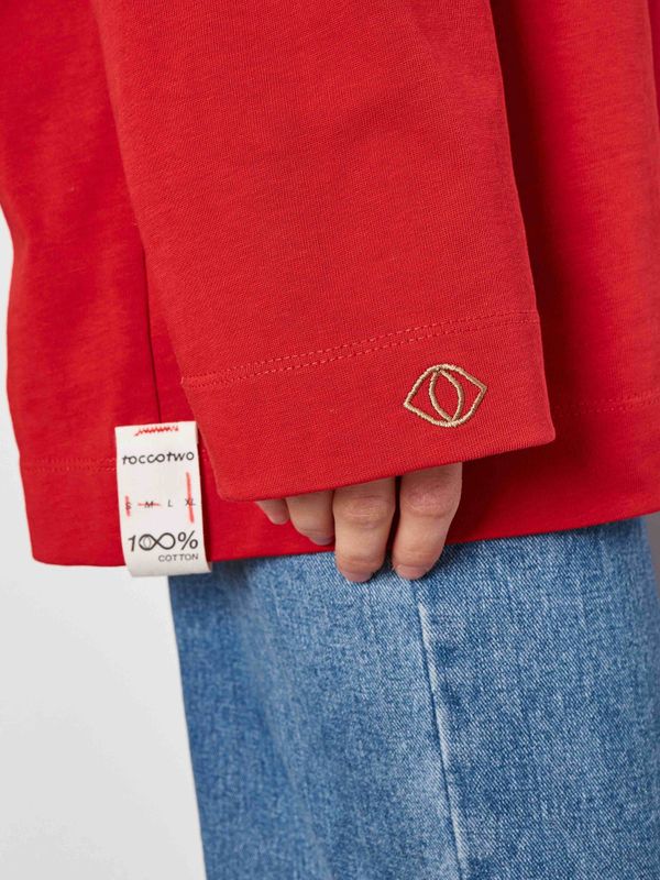 Лонгслив Red neck Красный - фото 7