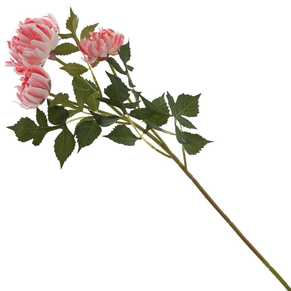 GAEM Цветок искусственный "Хризантема", L22 W22 H70 см