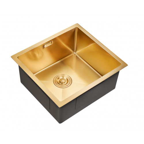 Мойка для кухни MILACIO Denia 48 Steel MC.77448 золото