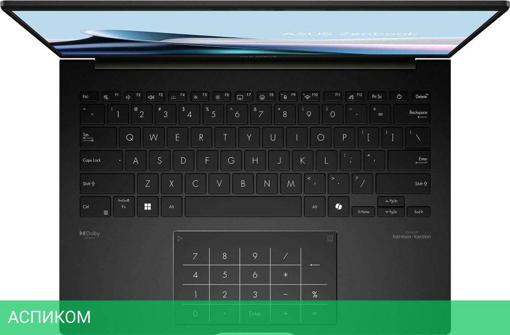 Ноутбук ASUS Zenbook 14 OLED UM3406HA-QD081 Jade Black (90NB1271-M00550)