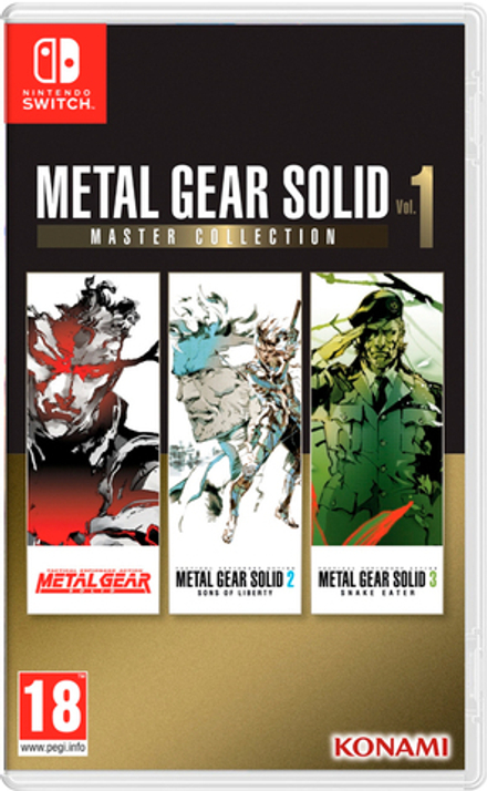 Metal Gear Solid: Master Collection vol.1 [NSW, английская версия]