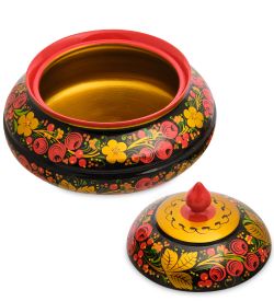 Народные промыслы ХЛ-101/4 Сахарница 130х170 (Хохлома)