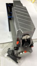 4WRPEH10C5B100L-2X/G24K0/F1M - Сервораспределитель Ду10 с обратной связью по положению золотника и встроенным усилителем (OBE), номинальный расход 100 л/мин, характеристика L - линейная, схема C5, сигнал управления F1 = 4...20 mA