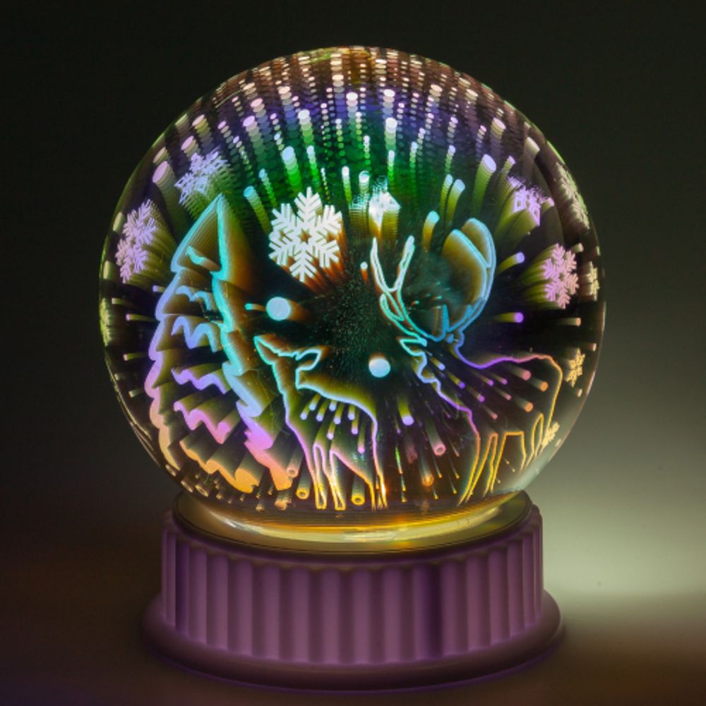 Светодиодная новогодняя фигура ЭРА ENGDS-15 Снежинки 6 LED