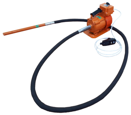 Глубинный вибратор ВИБРОМАШ ВИ-75-3 - [1,3 кВт / 28 мм / 3 м / 220V]