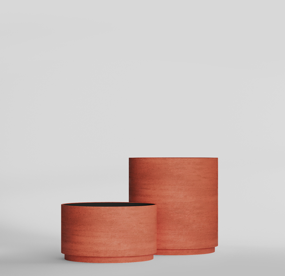 Кашпо, коллекция Color, форма CYLINDER XL