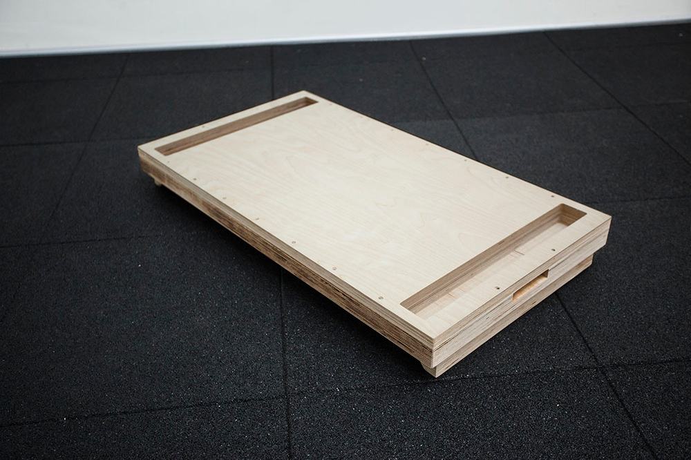 Комплект тяжелоатлетических плинтов + доп. секция (Н=89 см, материал-фанера)