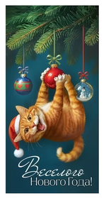 Конверт для денег "Веселого Нового года!" 50001546 (Праздник)