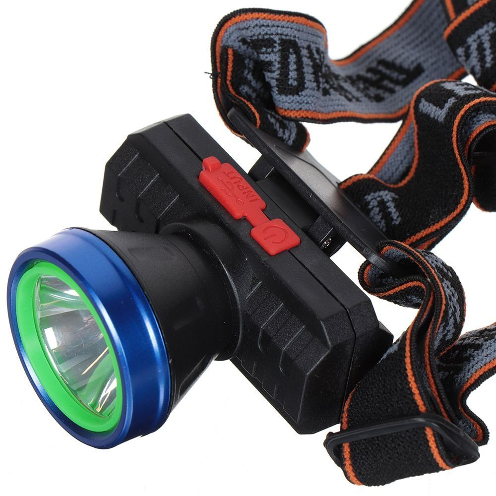 Фонарь налоб, встр акк, зар отUSB, пластик, в асс, SPE17194-11