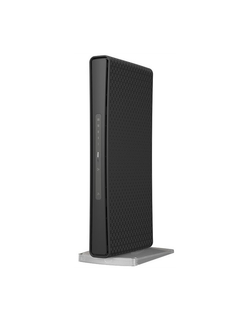 MikroTik hAP ac3 with 4-core 716 MHz CPU, 256MB RAM, 5 x Gigabit LAN (PoE-out on port#5), two wireless interfaces (built-in 2.4Ghz 802.11b/g/n two chain, built-in 5Ghz 802.11ac two chain), 3dBi 2.4GHz