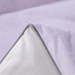 Комплект постельного белья на резинке с одеялом Вельвет Премиум «Лавандовая симфония»