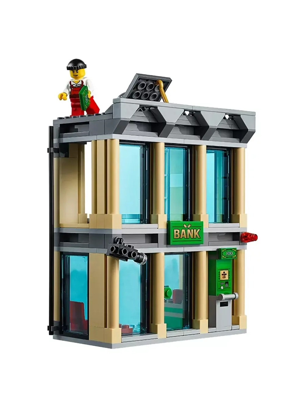 Конструктор Сити Ограбление на бульдозере