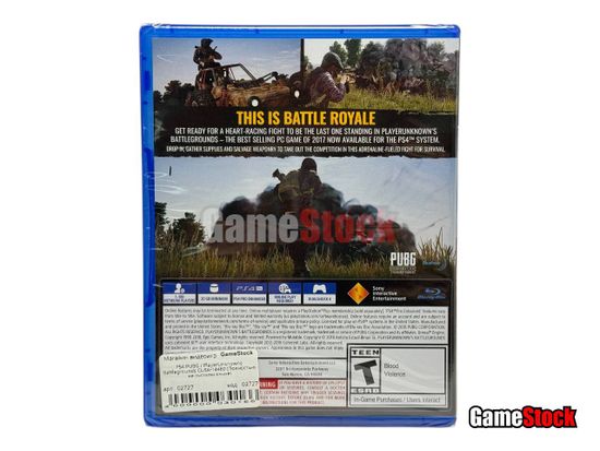 PS4 PUBG / PlayerUnknowns Battlegrounds (Новый, Полностью на русском языке, CUSA-14460)