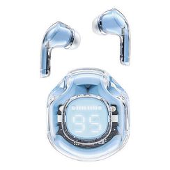 Беспроводные TWS-наушники AceFast T8 Crystal (AF-T8-IB) Ice Blue